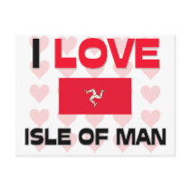 I Love Isle Of Man postcards by tshirtshirts I Love Isle Of Man postcards