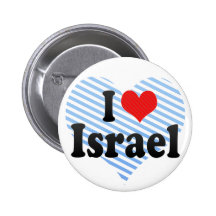 I Love Israel Buttons