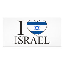 I Love Israel photo cards by EthnoShirts I Love Israel photo cards