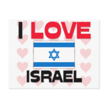 I Love Israel postcards by tshirtshirts I Love Israel postcards