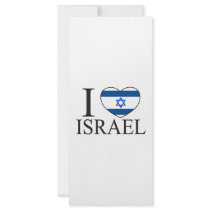 I Love Israel rack cards
