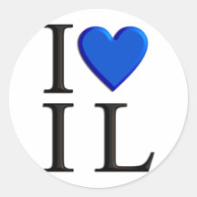 I Love Israel Stickers