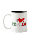 I Love Italia Mug by brev87 I Love Italia Mug