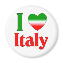 I Love Italy magnets