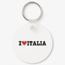 I love Italy keychains