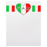 I LOVE ITALY CUSTOM LETTERHEAD