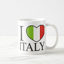 I Love Italy Mugs