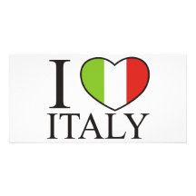 I Love Italy Photo Cards