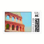 I Love Italy - Ruins of Ancient Rome Colosseum stamps