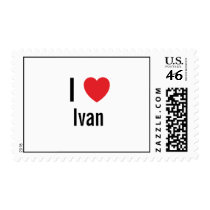 I love Ivan postage by funnycustomtshirts I love Ivan postage