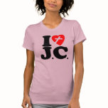 I LOVE J.C. t-shirts