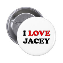 I Love Jacey Pin