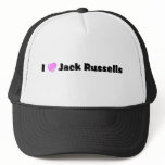 I Love Jack  Russells hats