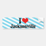 I Love Jacksonville Bumper Sticker