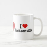 I Love Jacksonville Coffee Mugs