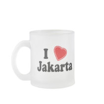 I Love Jakarta mugs