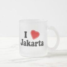 I Love Jakarta Mugs