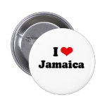 I Love Jamaica Tshirt Button