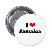 I Love Jamaica Tshirt buttons