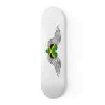 I Love Jamaica -wings Skate Deck