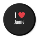 I love Jamie magnets