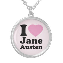 I Love Jane Austen Necklace