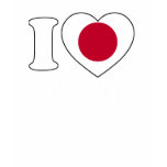 I Love Japan - A Heart for the People of Japan Tee Shirts
