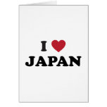 I Love Japan Card