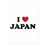 I Love Japan Postcard