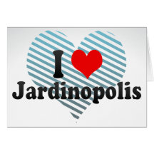 I Love Jardinopolis, Brazil Cards
