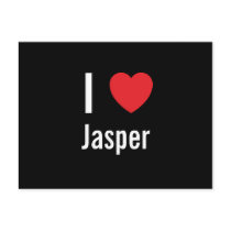 I love Jasper postcards
