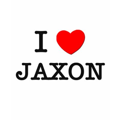 I Love Jaxon Tshirt by
