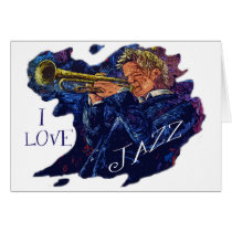 I LOVE JAZZ cards