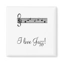 I love Jazz! - magnet