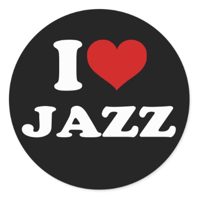 I Love Jazz stickers