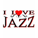I Love Jazz t-shirts