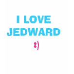I LOVE JEDWARD :) t-shirts