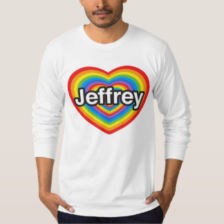 I Love Jeffrey Gifts on Zazzle