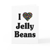 I Love Jelly Beans Cards