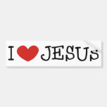 I Love Jesus Bumper Stickers