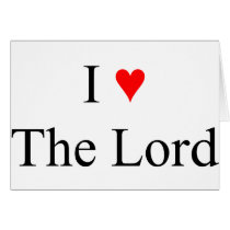I Love Jesus cards