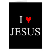 I Love Jesus cards