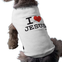 I love Jesus Dog Tee