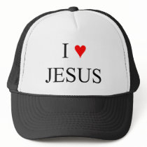 I Love Jesus hats