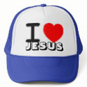 i love JESUS hats by moneydotdubbs i love JESUS hats