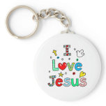 I Love Jesus Keychains