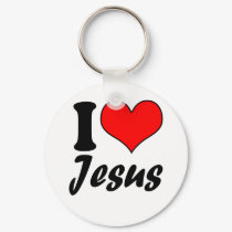 I Love Jesus Keychain