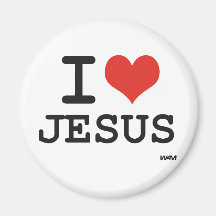 I love Jesus Magnet