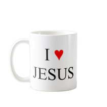 I Love Jesus mugs