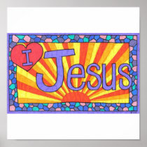 I Love Jesus! Posters